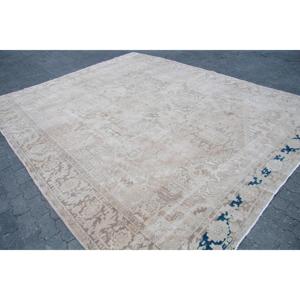 Tapis turc surdimensionné 9,7x12,4 pieds, tapis vintage, tapis gris patchwork - Product Image 2