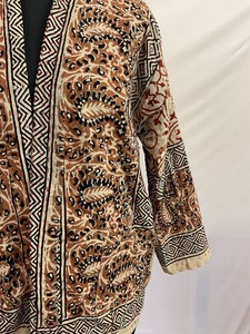 Nouvel arrivage de veste vintage de qualité supérieure manteau pour femmes veste Kimono cousue Kanhta veste unisexe taille libre - Product Image 3