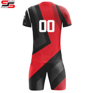 Uniforme de football Vêtements de football entièrement personnalisés Vêtements de football Ensemble de maillots de football bon marché Maillot de football bon marché - Product Image 4