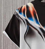 T-shirt pour vêtements pour hommes T-shirts pour hommes 100% coton Col rond à manches courtes Chemise d'été unie surdimensionnée