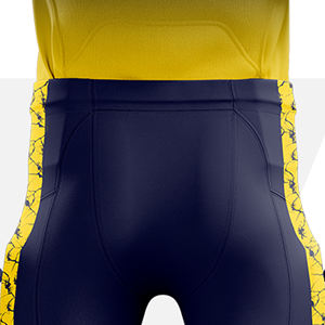 Maillot de football américain imprimé personnalisé de haute qualité nom de numéro d'équipe personnalisé brodé court respirant grande taille - Product Image 5