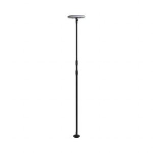 Lampada da terra a LED solare da giardino 8W con sensore crepuscolare, in bianco e nero, 4000K, IP65, SKU-6669-illuminazione/lampada - Product Image 2