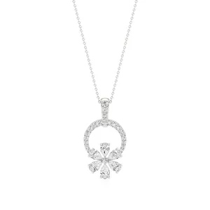 Collar con Colgante de Diamantes Radiantes - Product Image 4