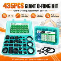 Kit d'assortiment de joints toriques 435 pièces pour réparation industrielle d'excavatrices Komatsu