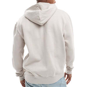 เสื้อสเวตเชิ้ตแบบสวมหัวมีฮู้ดผ้าคอตตอนฟลีซชุดเครื่องแบบออกแบบได้ตามต้องการ - Product Image 4