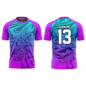 เสื้อเจอร์ซีย์กีฬาคอกลมแบบสั่งทำพิเศษสำหรับผู้ชาย เสื้อเจอร์ซีย์ซอฟต์บอล ฟุตบอล และรักบี้ ระบายอากาศได้ดี เสื้อเจอร์ซีย์ตกปลาแบบสั่งพิมพ์ลาย - Product Image 6