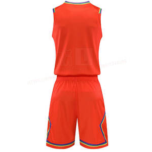Uniforme de baloncesto transpirable de secado rápido hecho en Pakistán que absorbe la humedad gran oferta uniforme de baloncesto - Product Image 3