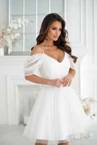 Courte femmes chérie élégant Corset a-ligne broderie robe de soirée luxe bal robes de bal Sexy - Product Image 5