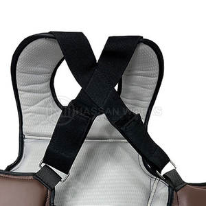Protector de Pecho de Alta Calidad para Artes Marciales, Protector de Cuero para Entrenamiento de Karate, Taekwondo y Boxeo, Cómodo para Todas las Estaciones - Product Image 5
