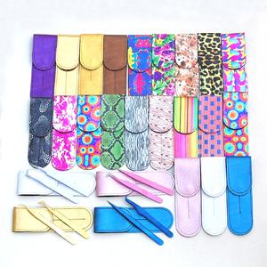 Conception pour le stockage de pinces simples Doublure intérieure de la pochette en cuir emballage meilleure qualité disponible dans toutes les couleurs personnalisées - Product Image 1