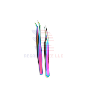 ชุดขนตาปลอมกระจกแต่งหน้าขนาดใหญ่พร้อมที่หนีบขนตาปลอม5ชิ้นทำจากสแตนเลส - Product Image 2