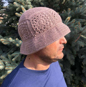Sombrero de Pescador Tejido a Mano para Hombre, Nuevo Modelo 2025 - Product Image 5