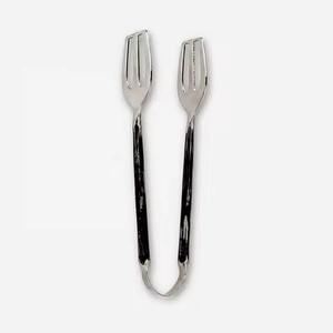 ที่คีบอาหารสแตนเลสคีมอเนกประสงค์สีดำปลอมพร้อมชุบเงิน - Product Image 1