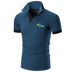 Camiseta de Algodón 100% con Diseño Personalizado y Estampado por Transferencia de Calor, de Alta Calidad, Secado Rápido, Transpirable, para Verano, Golf, para Hombre - Product Image 3