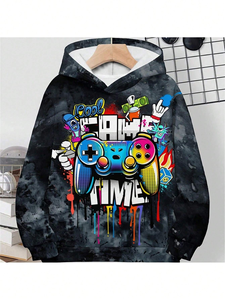 Sudadera con capucha para niños en oferta, ropa para bebés, niños y niñas, sudadera con capucha lisa para sublimación, sudadera con capucha de invierno para hombres - Product Image 6