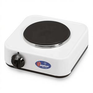 Placa Eléctrica CF Parker de 1 Zona, Blanca, 1000W, PFO18PB (23x23x10cm) con Diámetro de 14.5cm, Modelo 5318P - Product Image 2