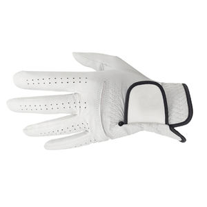 Vente à chaud de gants de golf en cuir de mouton noir de haute qualité avec logo personnalisé de qualité supérieure souples pour adultes et jeunes pour le sport - Product Image 3