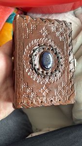 วารสารหนังอาเกตทำจากหินอาเกตทำจากผ้าฝ้ายทำด้วยมือสำหรับจำหน่ายต่อ - Product Image 6