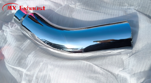 Punta del gomito del sistema di scarico del camion del tubo di scarico a basso prezzo in <span class=keywords><strong>Chrome</strong></span> 4 '', 5'' per I.D e 5 '', 6'', 7 '', 8'' per <span class=keywords><strong>o</strong></span>. D, 23 ''per la lunghezza - Product Image 2
