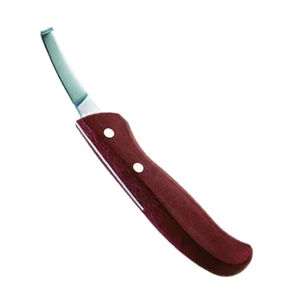 MEDIPURE INSTRUMENTS Instrument vétérinaire professionnel en acier inoxydable avec logo personnalisé, coupe-ongles circulaire pour chevaux, manche en bois - Product Image 2