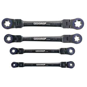 Jeu de clés à cliquet à double articulation Gedore KL-4443-30 - Product Image 4