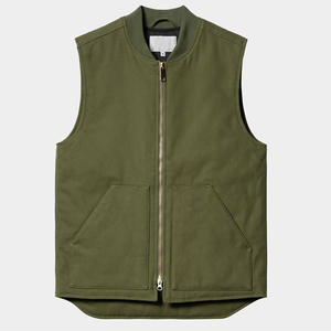 Chaleco de Lona Transpirable Personalizado OEM, Chaleco Deportivo de Invierno para Exteriores sin Mangas, Chaleco de Lona de Calidad Única para Hombre - Product Image 1