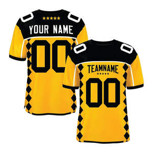 Camiseta de fútbol americano personalizada al por mayor camiseta de fútbol sublimada cosida camiseta de rugby de alta calidad para hombres/jóvenes - Product Image 1