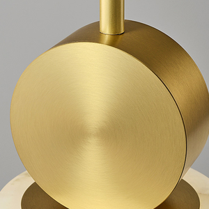 โคมไฟระย้าทองแดงหินอ่อนหรูหราทันสมัยแบบสเปนโคมไฟระย้าหินทองเหลืองจี้ระดับพรีเมี่ยมจากสิงคโปร์ - Product Image 4