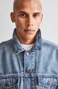 Veste en jean 100% coton de style High Street pour hommes, respirante et confortable, avec un nouveau design de taille plus, un look décent du Pakistan - Product Image 5