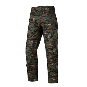 Conjunto de uniforme táctico de caza personalizado para hombre camisa de camuflaje chaqueta y pantalones para caza uniforme táctico de camuflaje - Product Image 3
