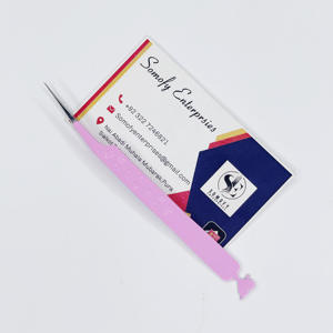 Pince à épiler d'extension de cils en acier inoxydable durable en gros avec marque privée droite solide - Product Image 6