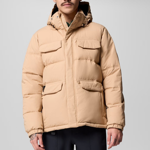 OEM Custom Skin Puffer <b>Jackets</b> Mens Down <b>Jackets</b> Windproof Hood Multiple Utility Pockets and casual wear - Product Image 1