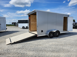 2027 US Cargo 7x16 Enclosed Cargo <b>Trailer</b> Utility <b>Trailer</b> Cargo Hauler Equipment <b>Trailer</b> 84" Interior Height Ramp Door for sale - Product Image 6