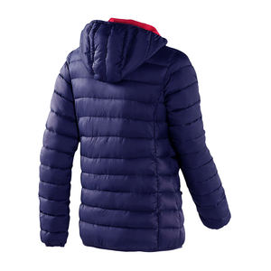 2025 venta al por mayor Color negro sólido mujeres chaqueta acolchada transpirable tela algodón relleno acolchado invierno burbuja chaqueta - Product Image 5