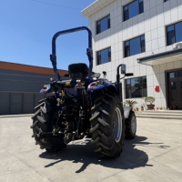 Tracteur agricole diesel 4x4 de haute qualité CE COC, petit tracteur à roues avec chargeur frontal, économique