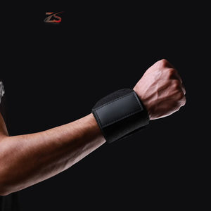 Poignets avec logo Cuotom enveloppes de poignet de dynamophilie fabriquées au Pakistan - Product Image 5