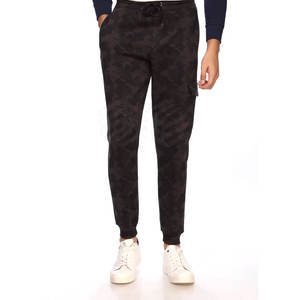 Nouveauté Pantalon de jogging droit pour hommes Taille élastique Décontracté Léger Toile Vente directe d'usine Teint uni pour le confort - Product Image 2