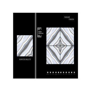 Azulejos de Piso de Cerámica de Alta Calidad de 60x60 cm con Acabado Azucarado, Diseño Moderno en Diferentes Colores Disponibles de Fabricante Indio - Product Image 2