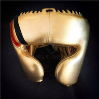 Équipements de boxe sur mesure en cuir pour hommes : Gants de boxe respirants et confortables, protège-tête et protège-glandes – Vente en gros