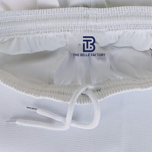 Short de TBF-015 en coton respirant de qualité supérieure pour rugby football avec taille élastique résistant aux irritations et personnalisable - Product Image 5