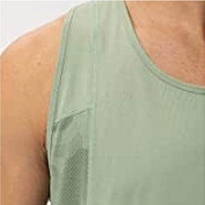 Ropa de fitness Camiseta sin mangas de secado rápido para hombres 100% Poliéster Hecho Camiseta sin mangas de alta calidad para hombres en tamaño adulto - Product Image 3