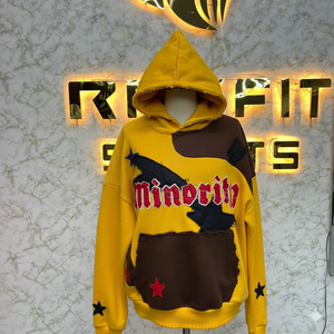 เสื้อฮู้ดสวมหัวสำหรับผู้ชายเสื้อฮู้ดแบบกำหนดเองบริการ OEM ดีไซน์เฉพาะ - Product Image 3