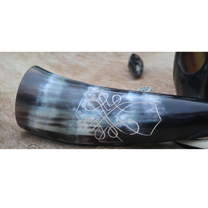 Fournisseur en gros de mugs vikings en corne de buffle antique de luxe faits à la main pour la décoration de la maison, disponibles pour l'hôtellerie, exportation - Product Image 4