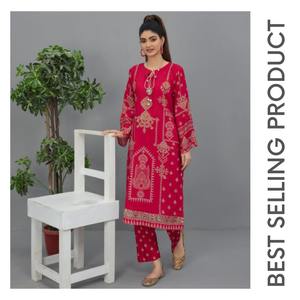 Alta calidad último diseño Kurti 2021/Salwar kameez paquistaní/impresión digital Kurti - Product Image 3