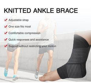 Attelle de cheville de sport personnalisée pour la boxe professionnelle basket-ball football-protection pressurisée chevilles entorses Fitness sécurité - Product Image 5