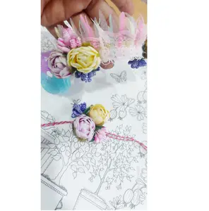 Schlussverkauf neues Design handgefertigtes Blumenmuster Rakhi Raksha Bandhan Armband-Zubehör im Großhandel zu ausgezeichnetem Preis