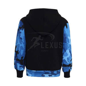 Chándal infantil superventas calidad premium nuevo estilo ligero 100% algodón cuello con capucha patrón sólido para invierno - Product Image 4