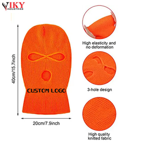 Balaclava multicolore à la mode, best-seller, avec 3 trous, couvre-visage intégral, masque de ski pour hommes, livraison DDP - Product Image 4