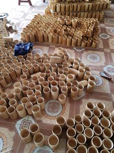 Le meilleur choix disponible de tasses à boire en bambou fabriquées à la main pour un usage quotidien et la durabilité de Blue Lotus Vietnam Mme Cherish - Product Image 2