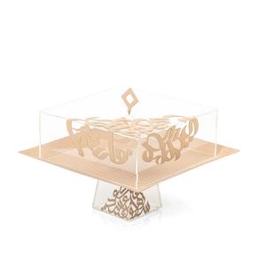 Premium Quality Stylish Gulf Style Metal & Acrylic Cake Stand Customizable Shape <b>Dessert</b> Wedding Cake Display <b>Tool</b> New Arrival - Product Image 2